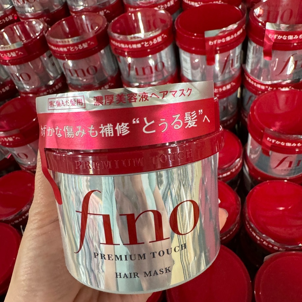 Shiseido Fino Premium Touch Hair Mask 230g with Hair Oil 70ml